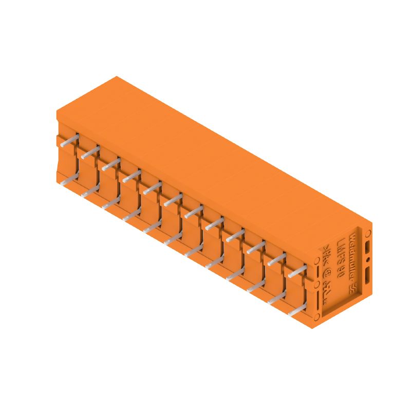 1331060000 - 5.08mm PCB Terminal, 3.5mm Pins, 12 Poles, Push In Connection (Pack of 20)