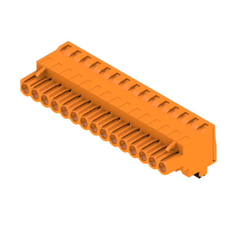 1982830000 - 15-Pin Female PCB Connector with 270° Orientation & PUSH IN Actuator (Pack of 24)