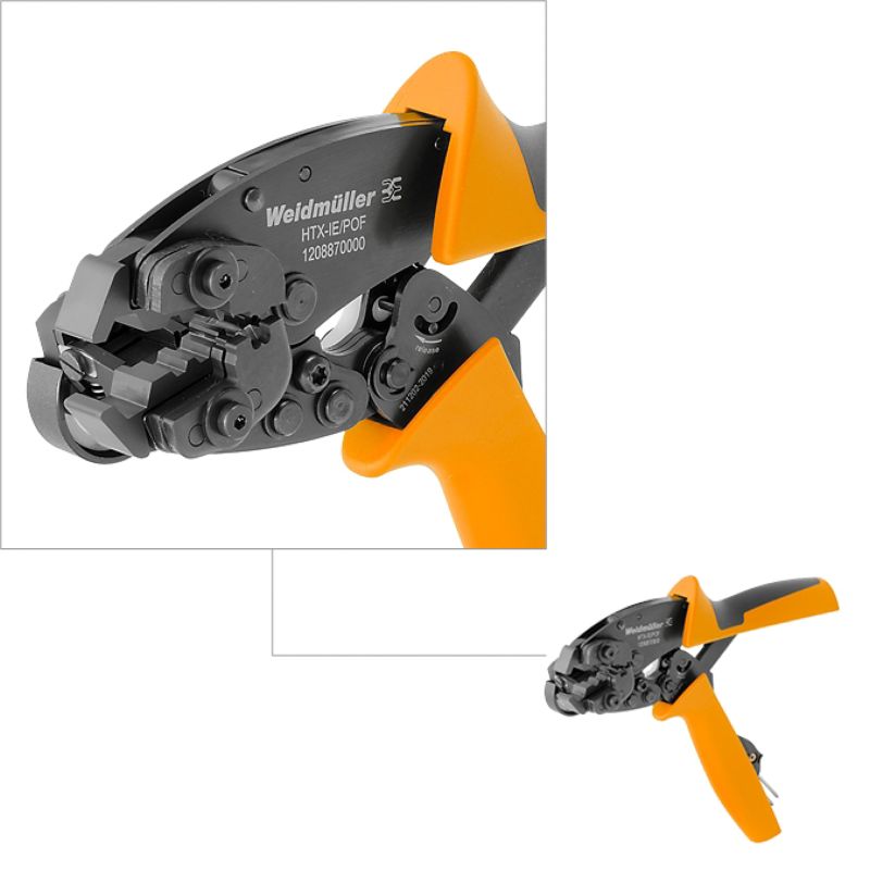 1208870000 - Ergonomic Crimping Tool for 1mm Polymer Optical Fiber Connections