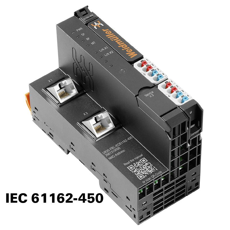 2661310000 - IP20 Ethernet Fieldbus Coupler, IEC 61162-450, 64 Module Support