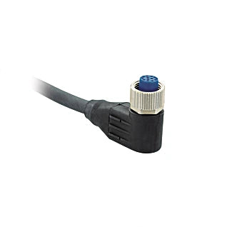 ZDCL004 - 2m M12 Connection Line, 12-Pin, Screened PUR Jacket