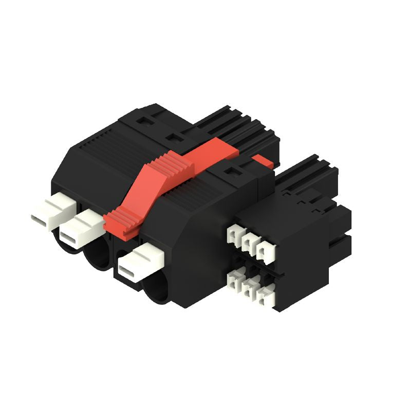 2549470000 - 7.62mm 3-Pole Female PCB Connector, 180° Push-In Design (Pack of 42)