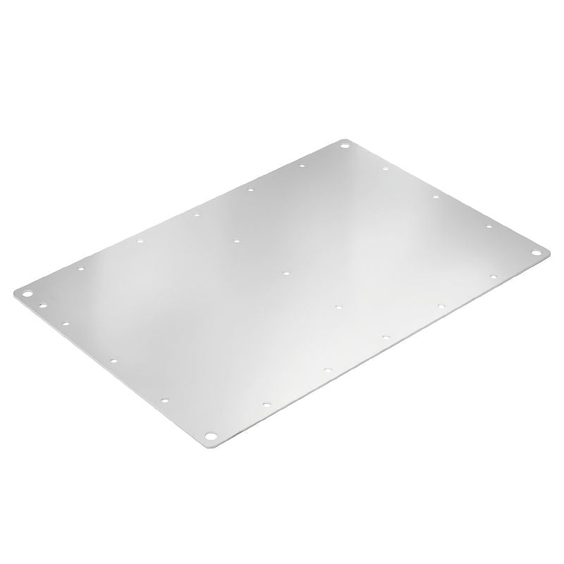 8000115913 - Durable Galvanized Terminal Box, 251mm x 142mm, Mounting Plate