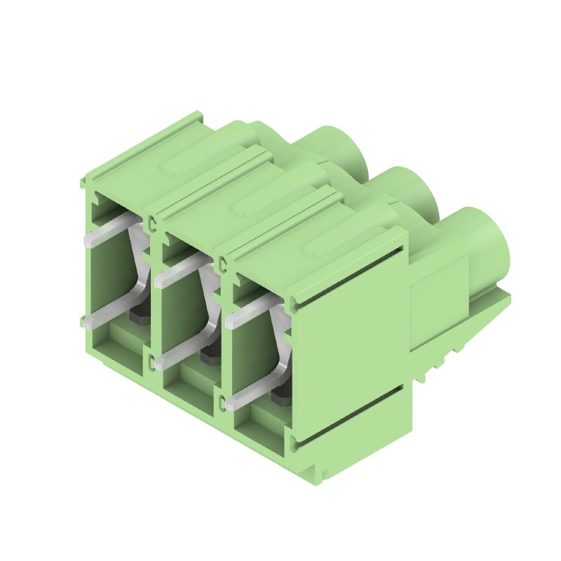 2014240000 - 10.16mm Terminal Block, 3 Poles, Tinned Insulation (Pack of 20)