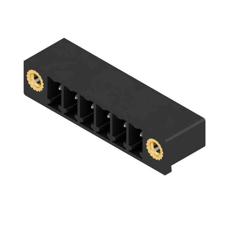 1038450000 - 3.81mm Pitch Male Header PCB Connector, 6 Poles, Black (Pack of 50)