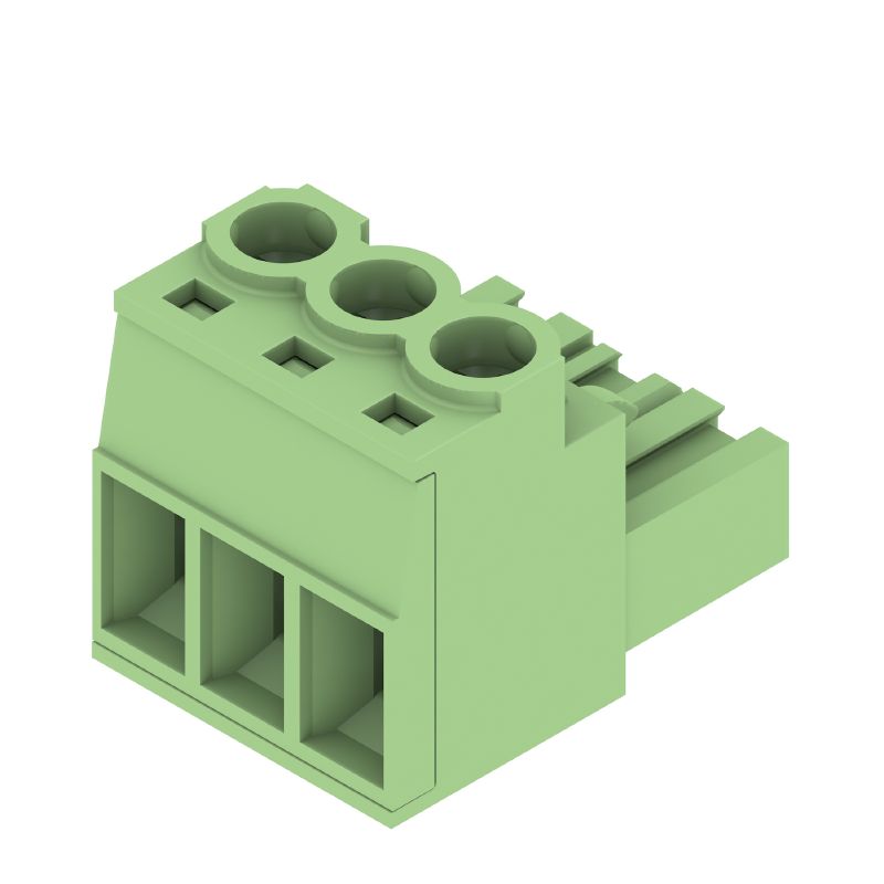 1204970000 - 5.00mm PCB Connector, 3 Poles, 180° Orientation (Pack of 120)