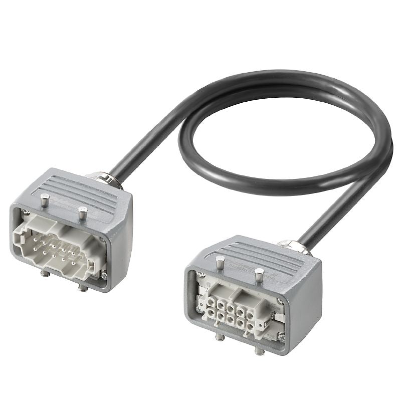 2712270200 - 10-Pole Diecast Connector Assembly for Industrial Use