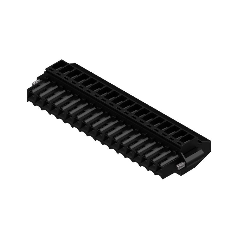 1639400000 - 3.50mm Female PCB Connector, 18 Poles at 90° Angle (Pack of 24)