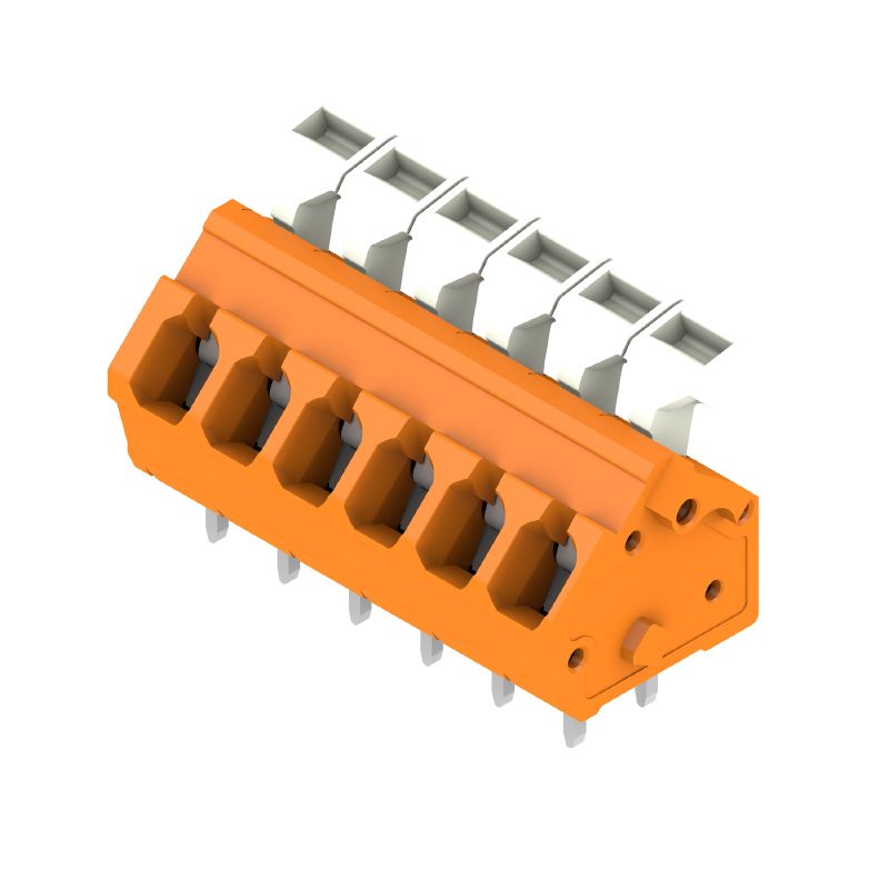 1914640000 - 5mm Pitch 6-Pole PCB Terminal with 3.5mm Solder Pins (Pack of 100)