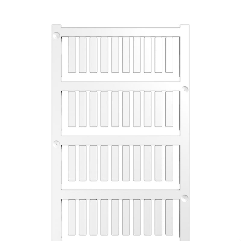 1680411044 - White Polyamide Insert Markers Set (1.5-22 mm, 80 pcs) (Pack of 400)