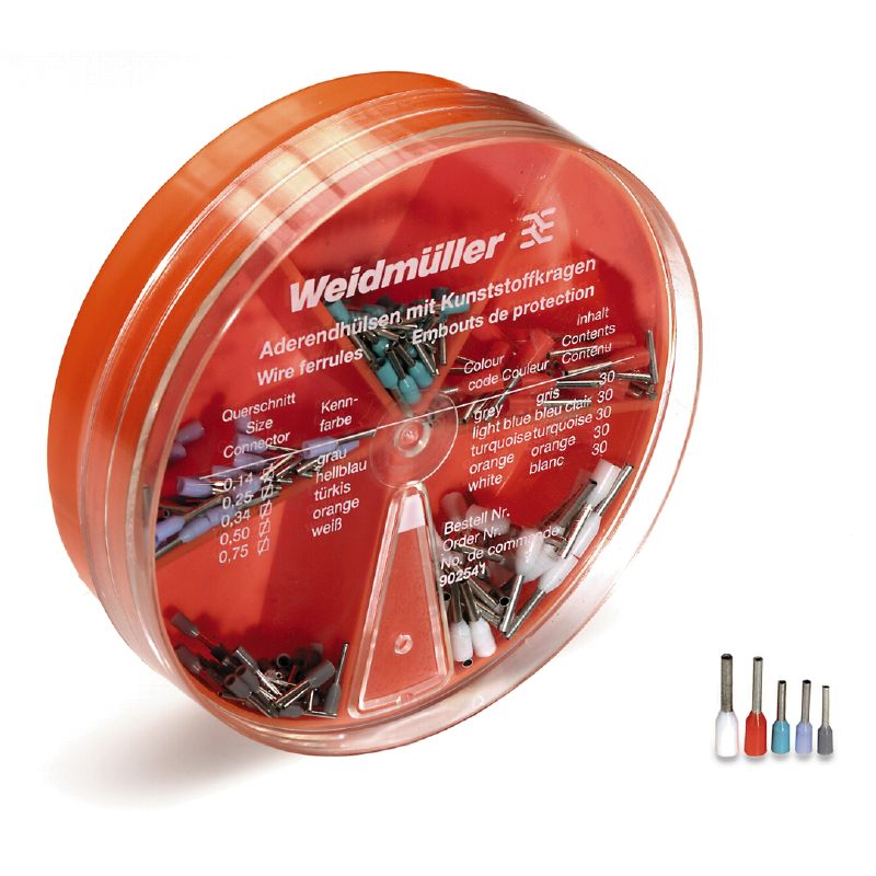 9025410000 - ROHS Compliant Wire End Ferrule Assortment in Box