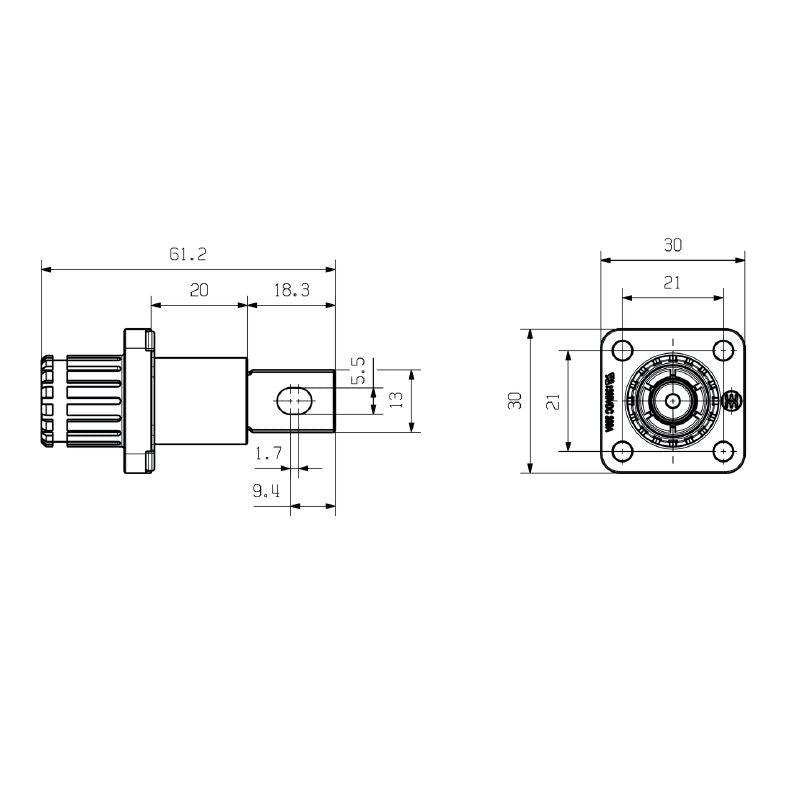 2905310000 - Lightweight RoHS Compliant Unit with UL Approval, 46g (Pack of 5)