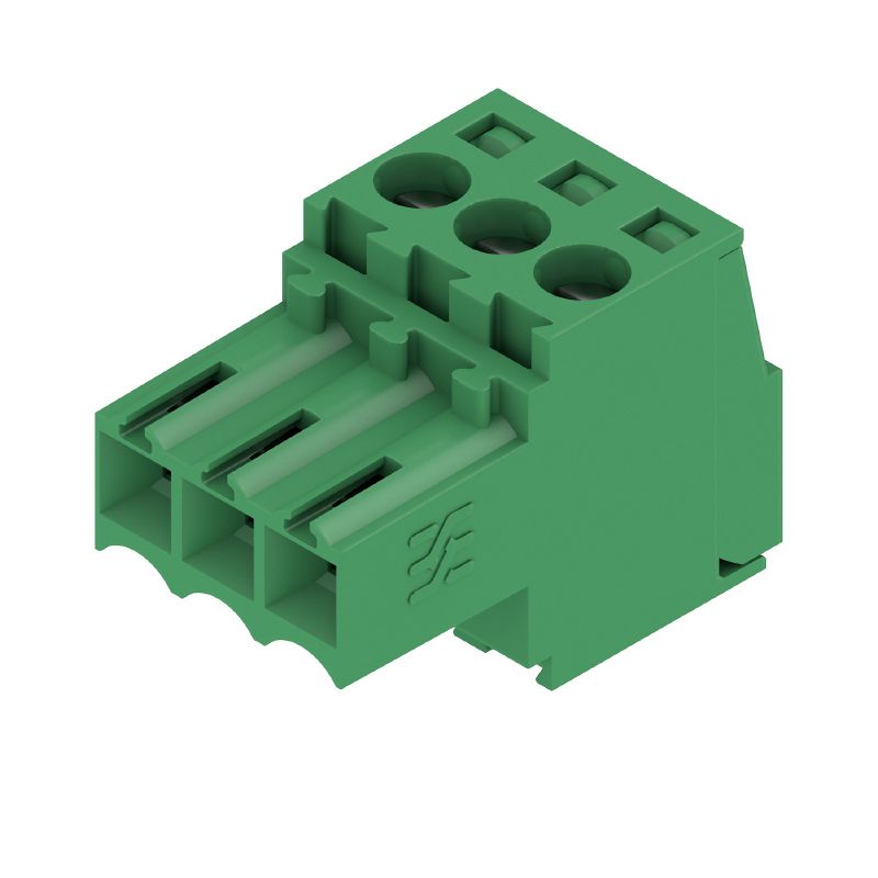 1606530000 - 3.50mm Female Plug Connector with 180° Config and Clamping Yoke (Pack of 174)