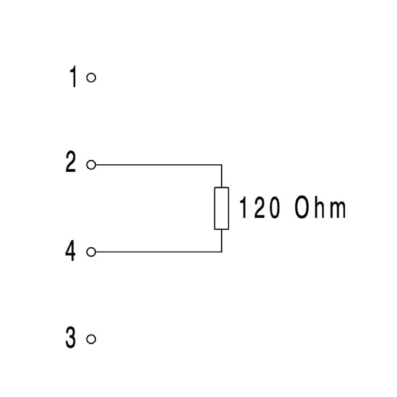 1955340000 - IP67 M8 Connector Assembly with 4 Poles