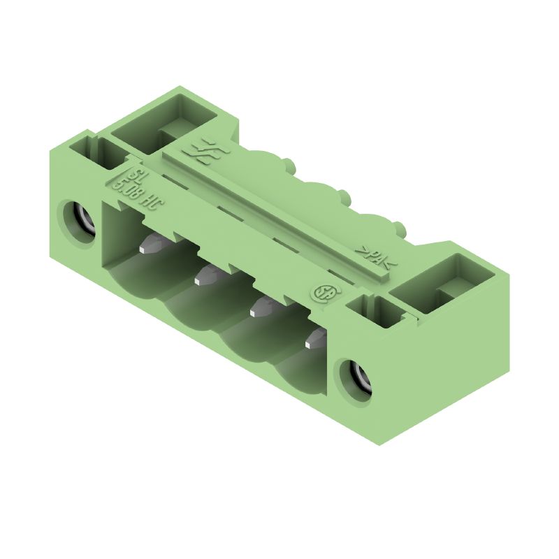 1401740000 - 5.08mm Male PCB Connector, 4-Pole with 90° Elbow (Pack of 60)