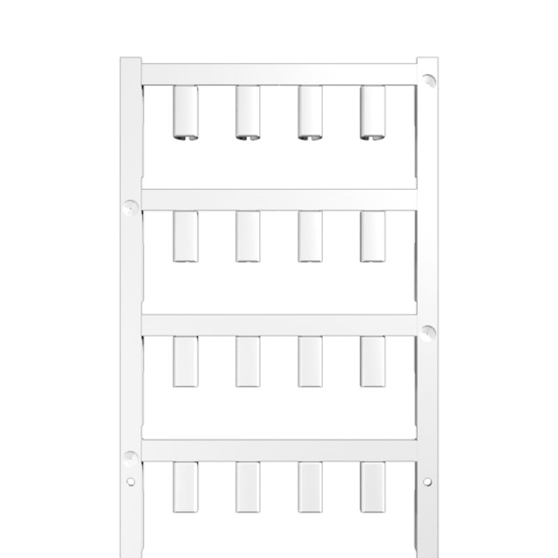 1919600000 - White Cable Markers for 3.6-6mm Conductors, 12mm x 5.7mm (Pack of 128)