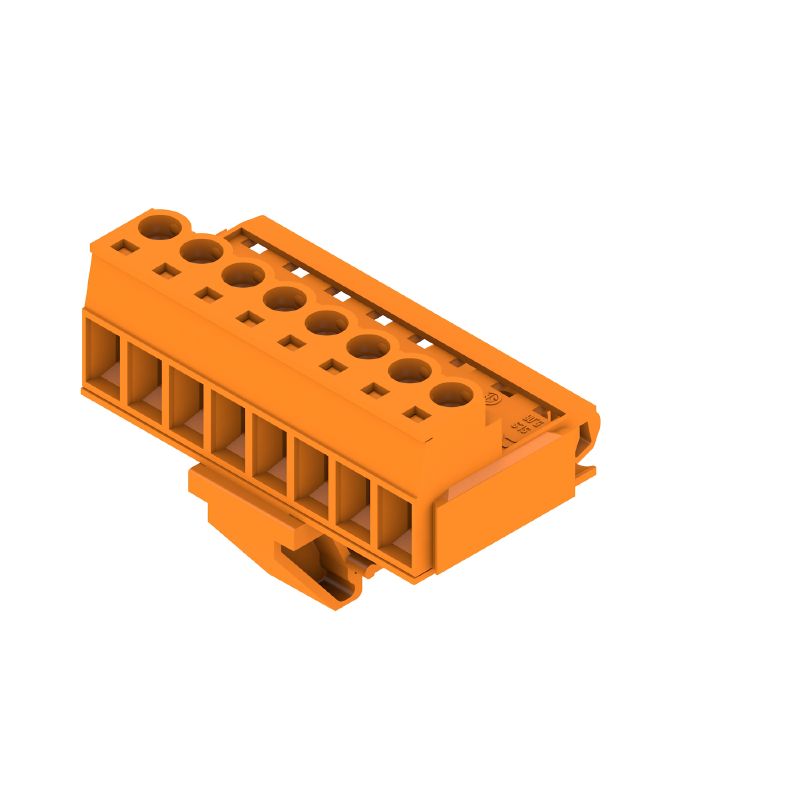 1846070000 - 5.08mm Male PCB Connector, 8 Poles, Clamping Yoke (Pack of 10)