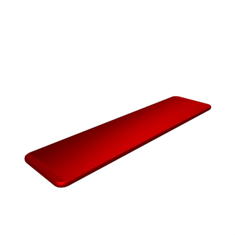 1288340000 - Durable 15x60mm Red ClipCard with Adhesive Markers (Pack of 40)
