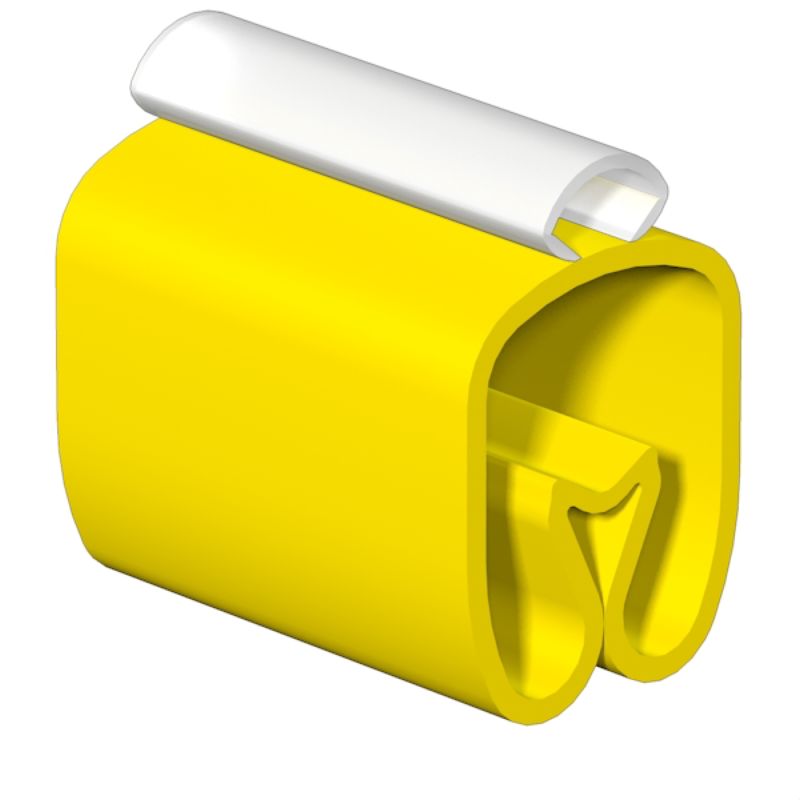 2571340000 - Yellow Transparent Socket for 8-16mm Conductors, -30°C to 90°C (Pack of 50)