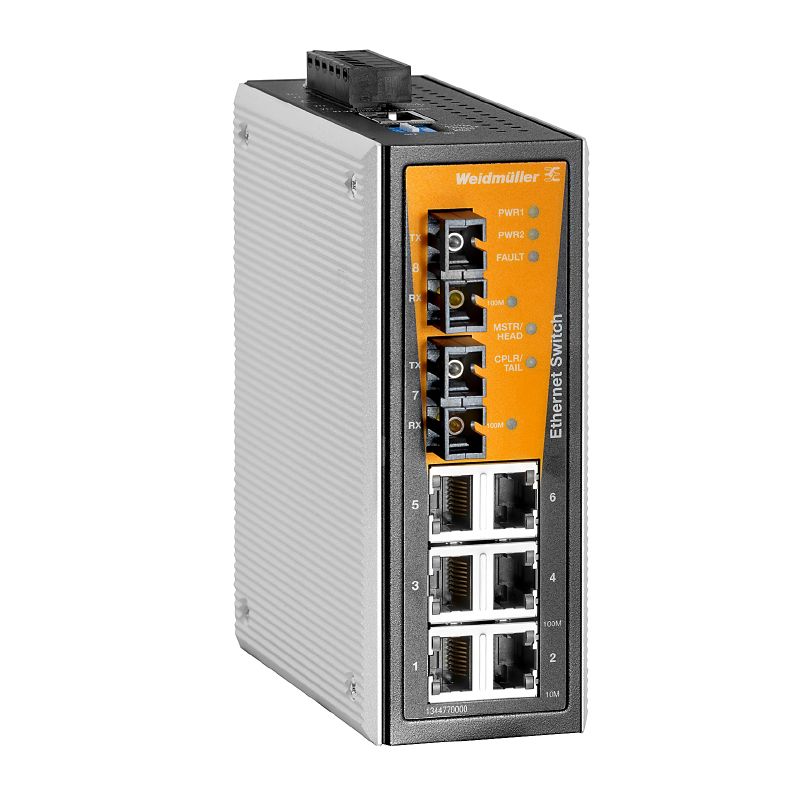 1344770000 - Managed Fast Ethernet Switch with 6 RJ45 & 2 SC Ports