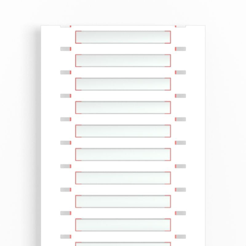 2437530000 - White Conductor Marker, 50.8x5.6mm, RoHS Compliant (Pack of 1000)
