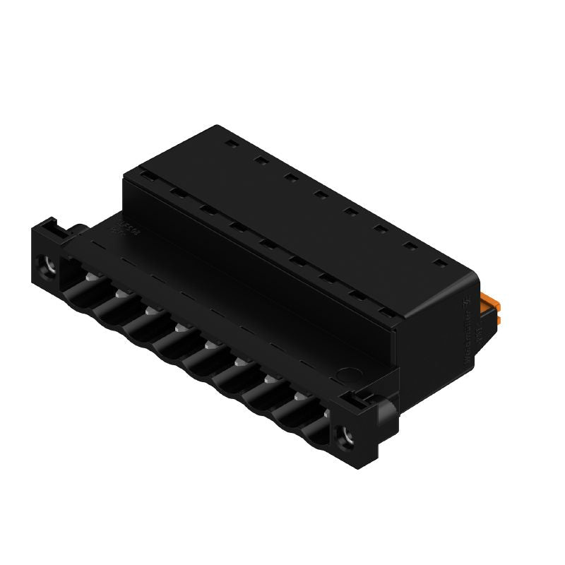 1336240000 - 9-Pole 180-Degree PCB Connector, 3.31mm² Clamping Capacity (Pack of 30)