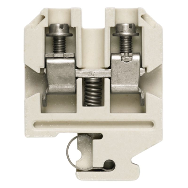 9502610000 - Beige 10mm² Feed-Through Terminal Block, 57A Capacity (Pack of 25)