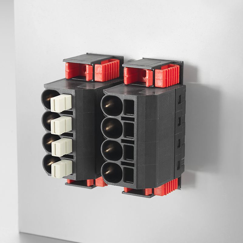 2549340000 - 7.62mm 3-Pole Female Plug Connector with Push-In Mechanism (Pack of 48)