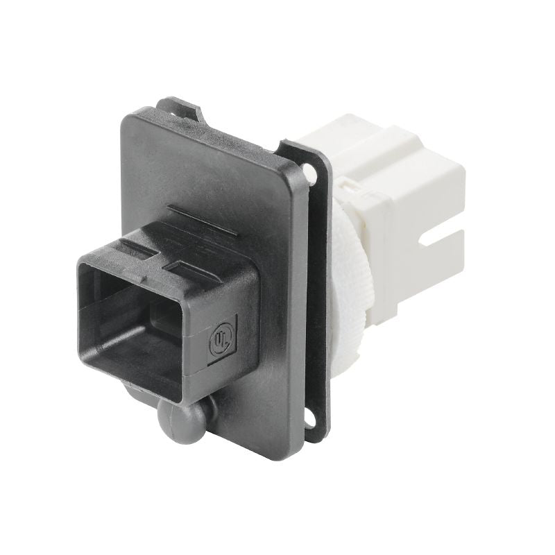 IE-BS-V04P-SCRJ2SC-MM-C - Version 4 SCRJ Connector for POF, IP67 Rated, RoHS Compliant, 500 Cycles (Pack of 10)