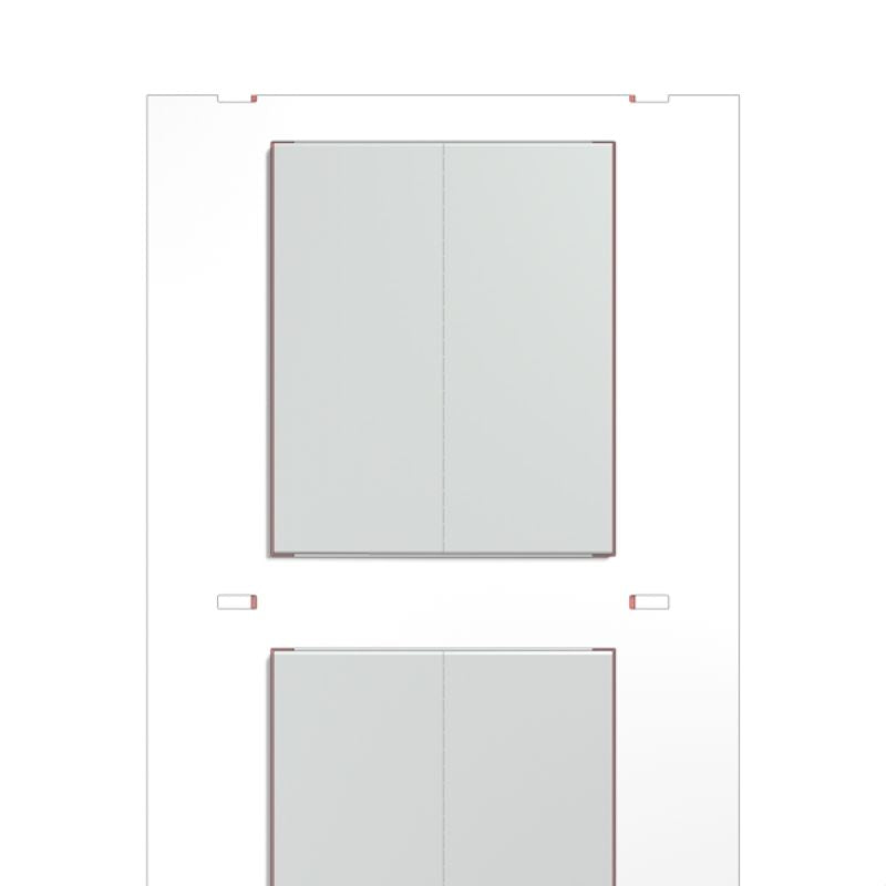 2621720000 - White Cable Markers 24.9x60.8mm for 19.1-38.1mm Sizes (Pack of 200)
