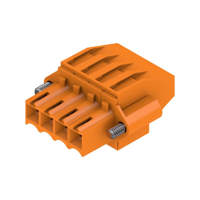 1639950000 - 3.50mm PCB 4-Pole Female Connector at 270° Angle (Pack of 90)