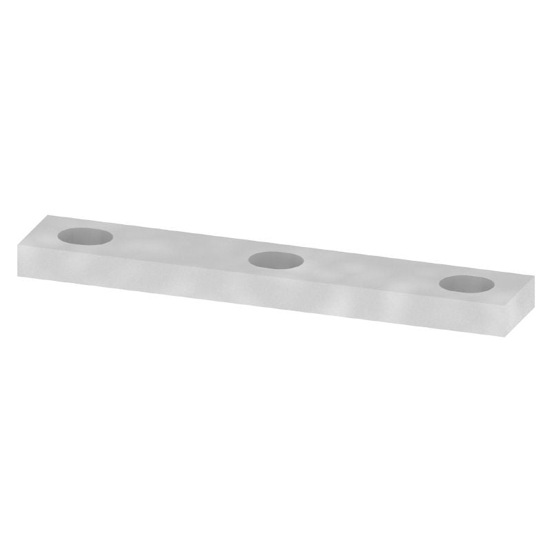 0123700000 - Screw-In Grey Cross-Connector, 99A, 3 Poles, 45.8mm Width (Pack of 20)