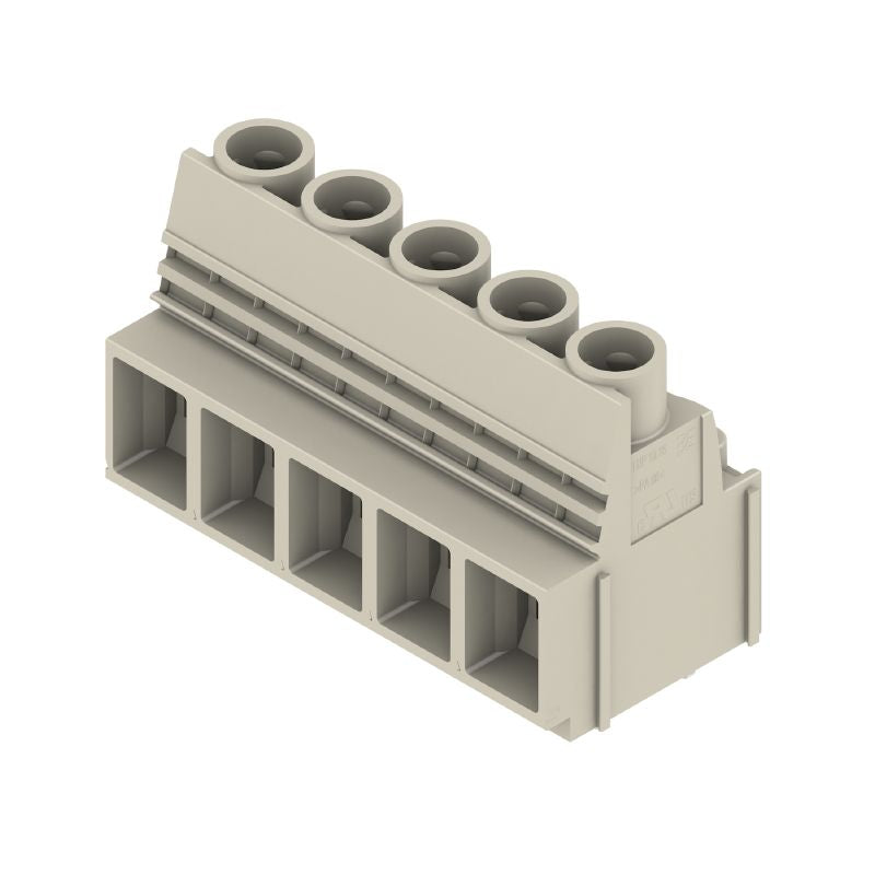 2014330000 - 5-Pole, 90-Degree Terminal PCB with 5mm Solder Pins (Pack of 20)