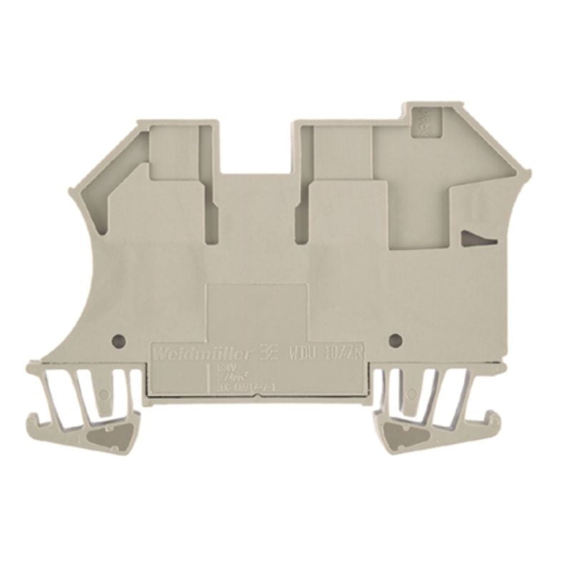 1042400000 - Dark Beige Feed-Through Terminal Block, 10mm², 57A Rating (Pack of 50)