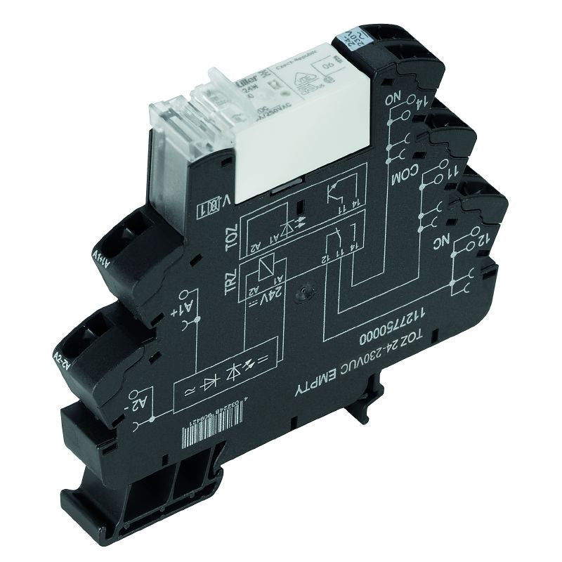 1479980000 - 16A Relay Module, 24-230V UC Tension-Clamp Connection (Pack of 10)
