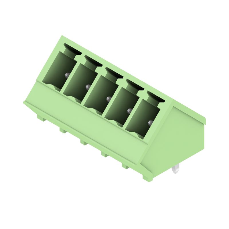 1976040000 - 3.81mm 5-Pole Male Header Connector, THT Solder, Closed Side Design (Pack of 50)