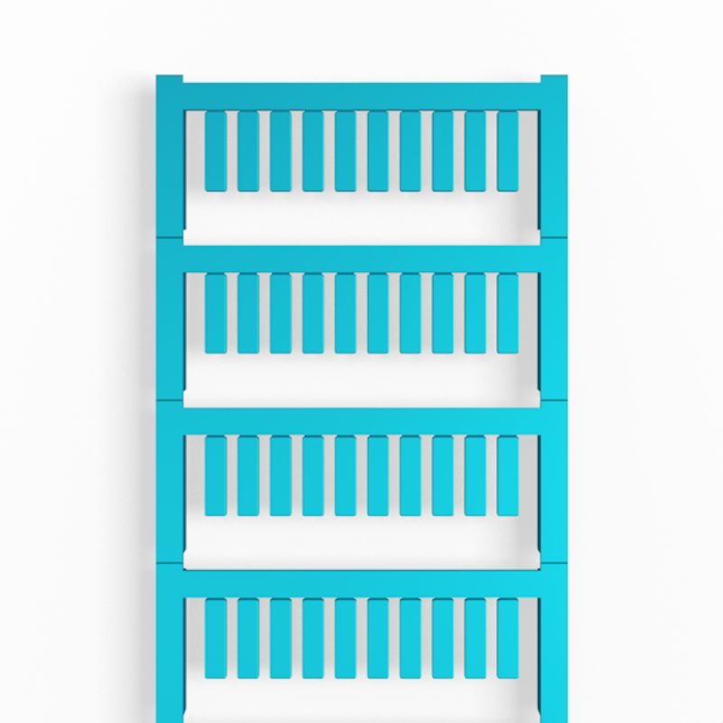 1609981693 - Blue Insert Markers for Conductors 1-22mm, 15x4mm, 80/Sheet (Pack of 400)