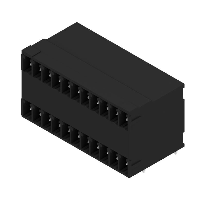 1973820000 - 3.81mm, 22-Pole Male PCB Connector, 90° Angle (Pack of 50)