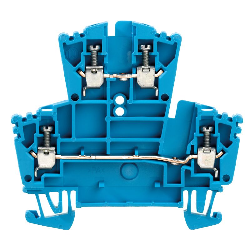 1021580000 - Blue 2-Tier Modular Terminal, 4 Connections, 2.5mm² (Pack of 100)