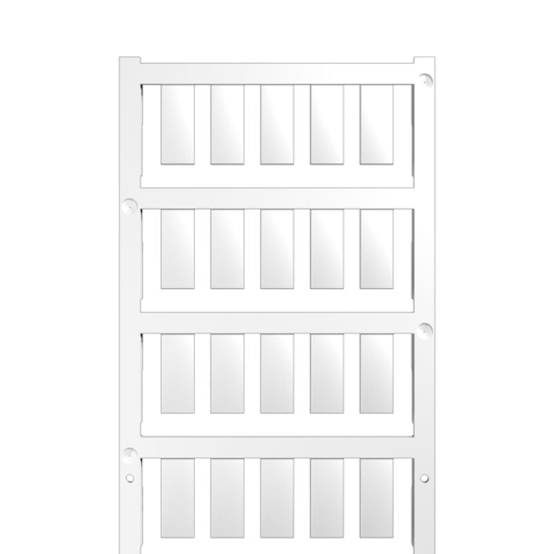 1652220000 - 8x19mm White PA 66 Device Markers, RoHS Compliant (Pack of 200)