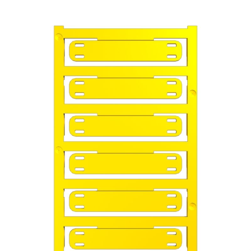 1076890000 - 11mm x 60mm Yellow Cable Markers for Conductors, RoHS Compliant (Pack of 60)
