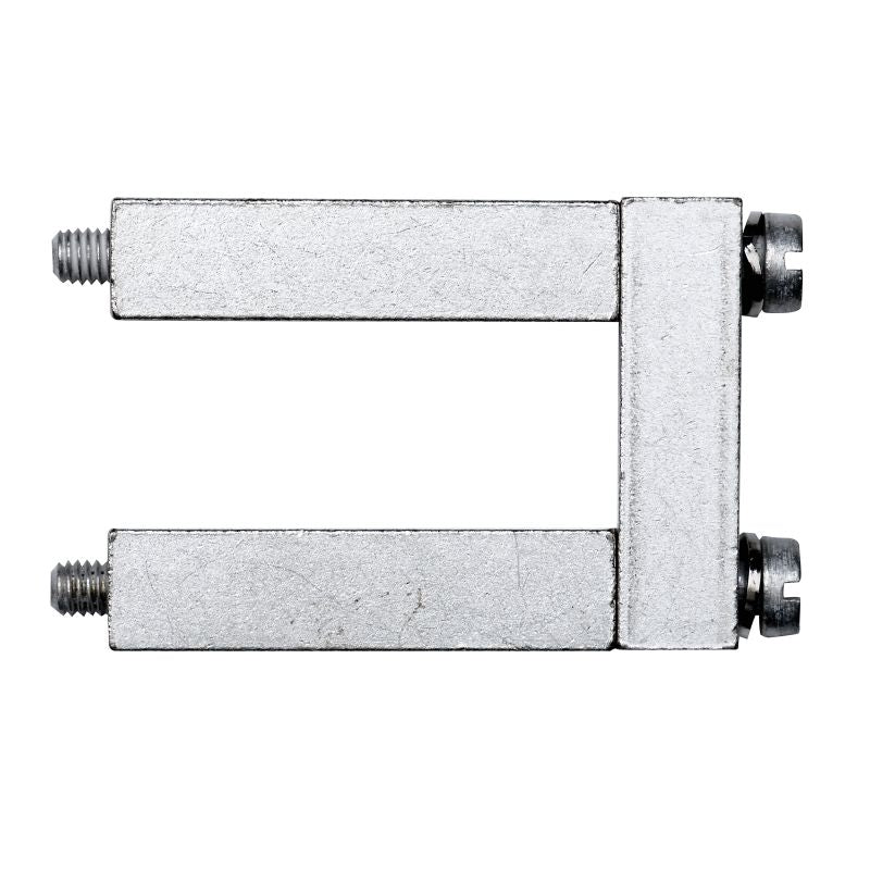 1063500000 - 27mm Tinned Copper Cross-Connector, 2 Poles, Silver Grey (Pack of 5)