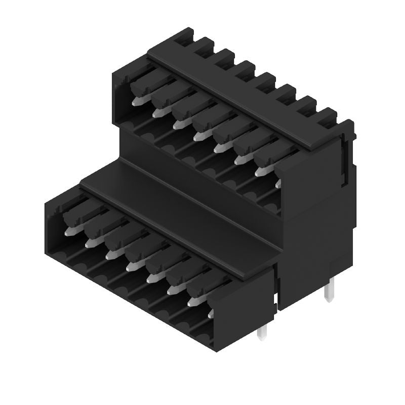 1642890000 - 3.50mm Male PCB Connector, 16 Pole, THT Solder, 90° Angle (Pack of 20)