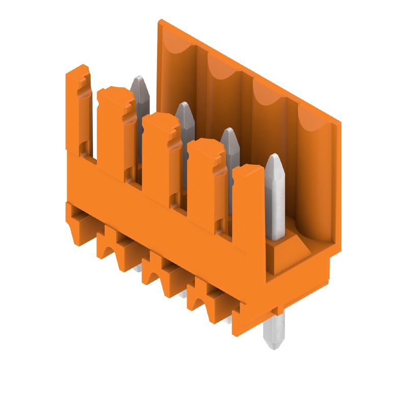 1604790000 - 4-Pole 3.5mm Male PCB Connector, 180° Angle, THT Solder (Pack of 100)