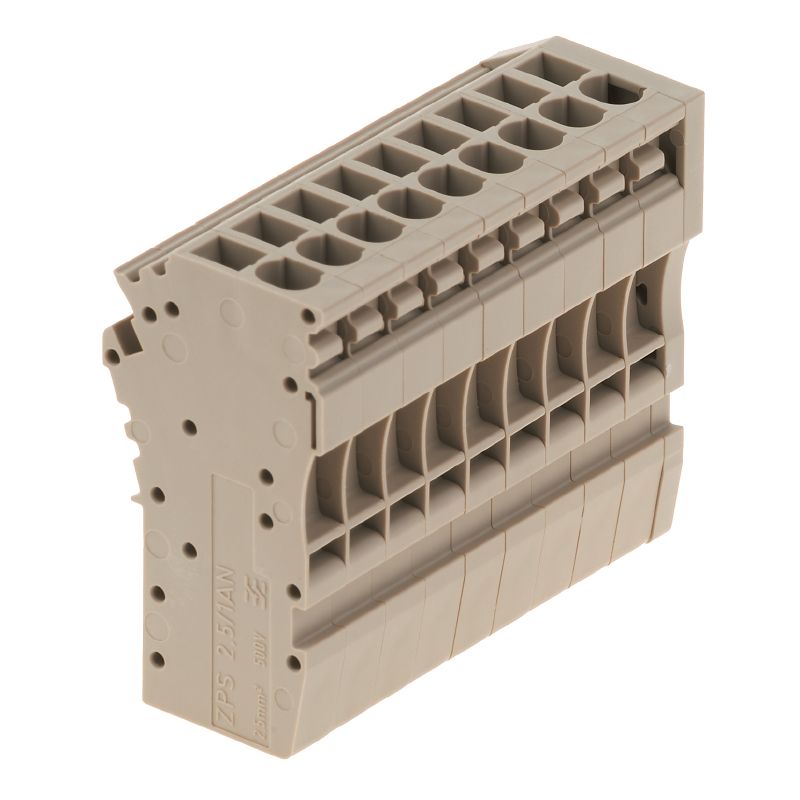 1865970000 - Beige Plug-in Coupling Connector, 2.5 mm² for Direct Mounting (Pack of 10)