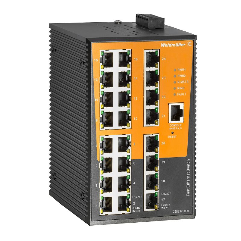 2682320000 - Managed Network Switch with 24 RJ45 Ports - Rugged Design