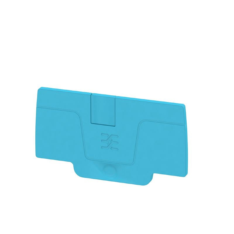 2051690000 - Blue A-Series End Plate, Snap-On Design, RoHS Compliant (Pack of 50)