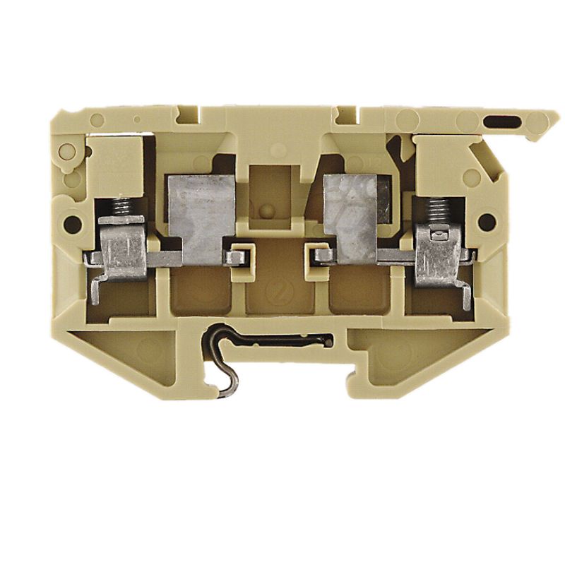 0376860000 - Beige Screw Connection Fuse Terminal 6.3 A, 500 V (Pack of 100)