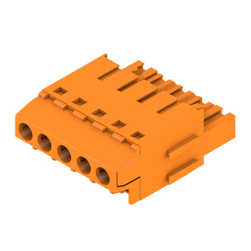 1502160000 - 5-Pole 5.08mm Female PCB Connector, 180° Orientation (Pack of 66)