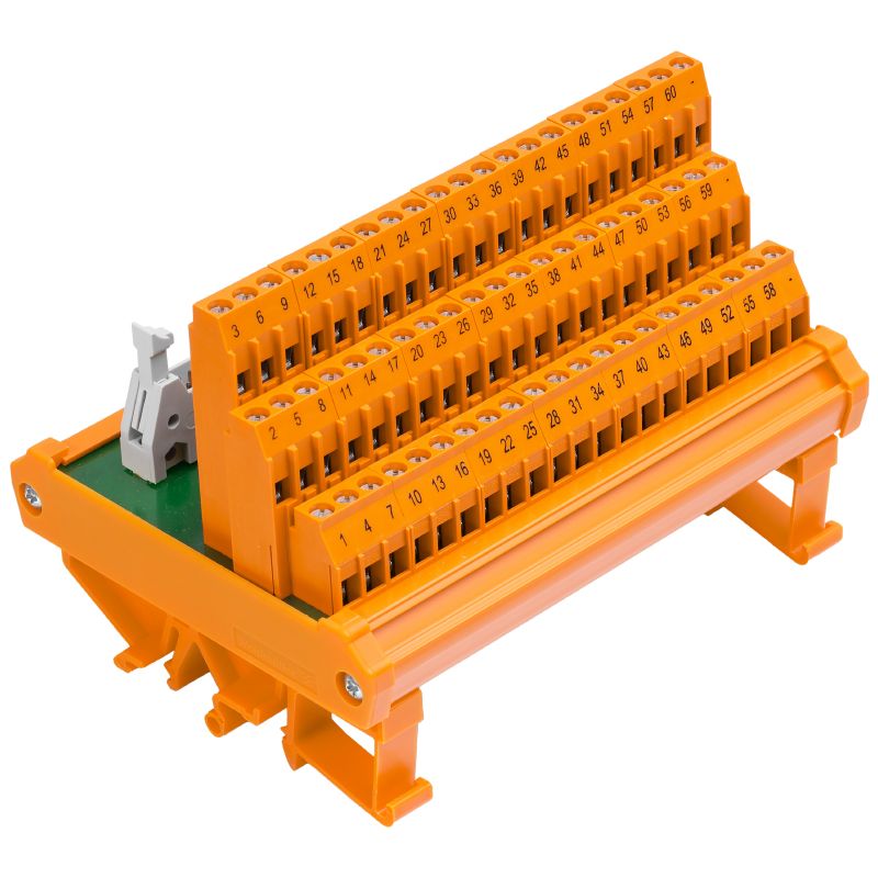 8012960000 - 60-Pole Plug-In Connector, IEC Compliant, 76mm Depth